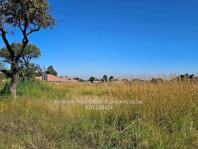 Open Grassy 2084m² Stand — Main Road Frontage, Airport