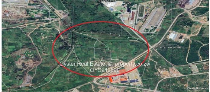 A total of 25,50 hectares with of various pieces of ranging from to 5,863 square metres  to 6 hect