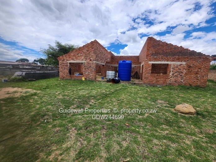 Incomplete house at roof level for sale in New Marlborough with deeds