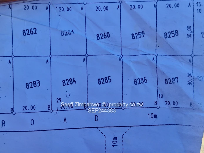 Tawona Gardens Residential Stand in Ruwa (Sole Mandate)