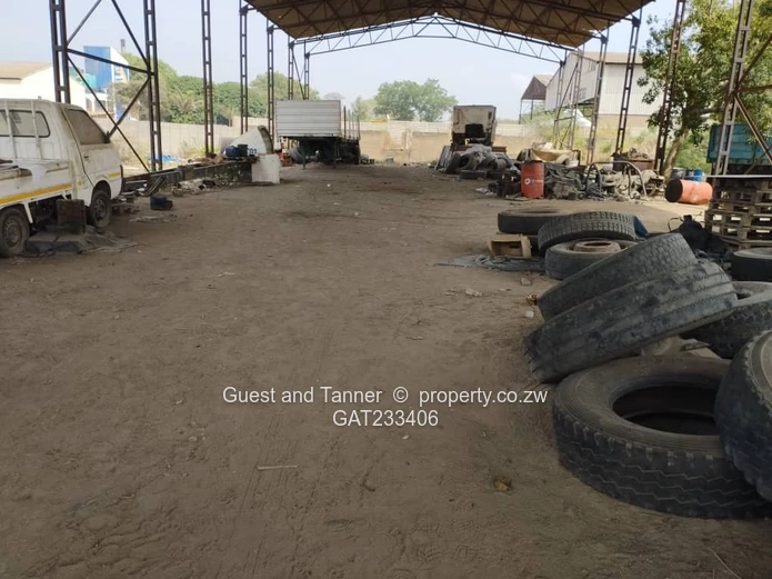 6827sqm Industrial Stand with Workshop for Sale in Tilcor Chitungwiza – Walled & Ready to Develop