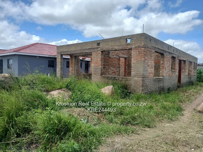 Marondera 4-Bed Brick Shell on 430 m2 - Sewer & ZESA