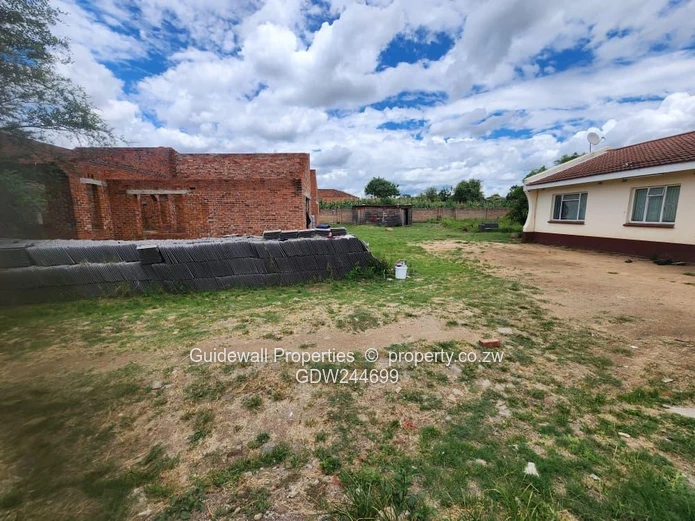 Incomplete house at roof level for sale in New Marlborough with deeds
