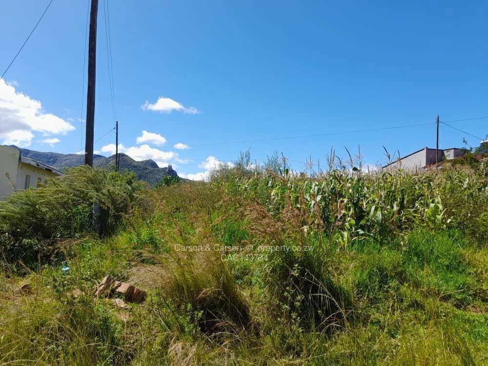 Stands & Residential Land for Sale in Nyanga CAC143734