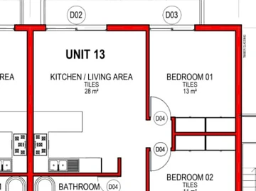 2 Bedroom Flat & Apartment