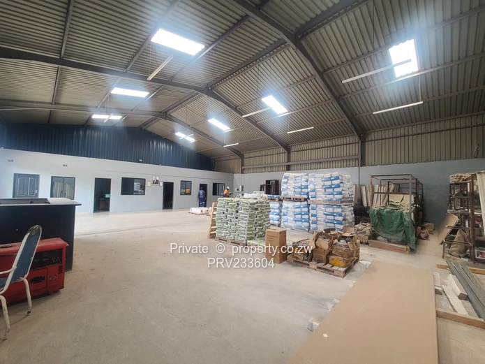 For Let: Premium Warehouse Space with Offices and Storage in Msasa. (Sole Mandate)