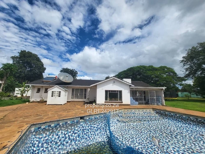 Mount Pleasant 5-Bed Home on 4000m² w/ Borehole & Pool