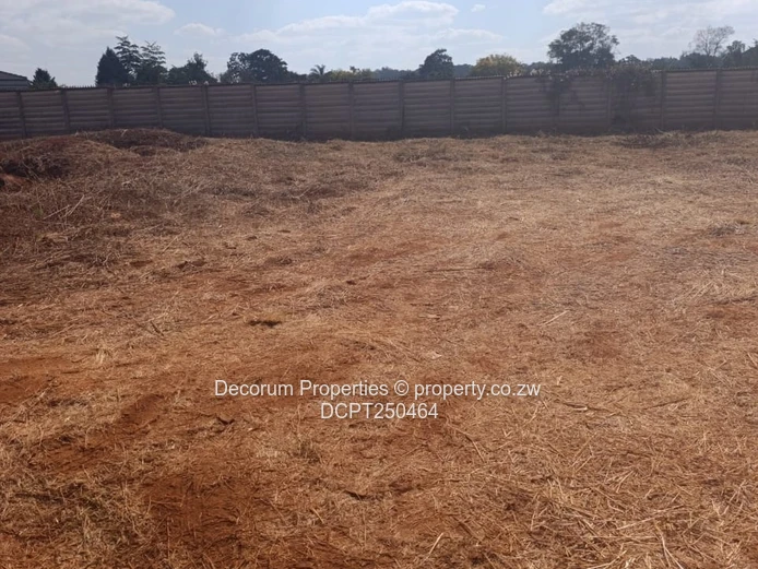 Prime 968m² Residential Stand for Sale in Quinnington, Borrowdale