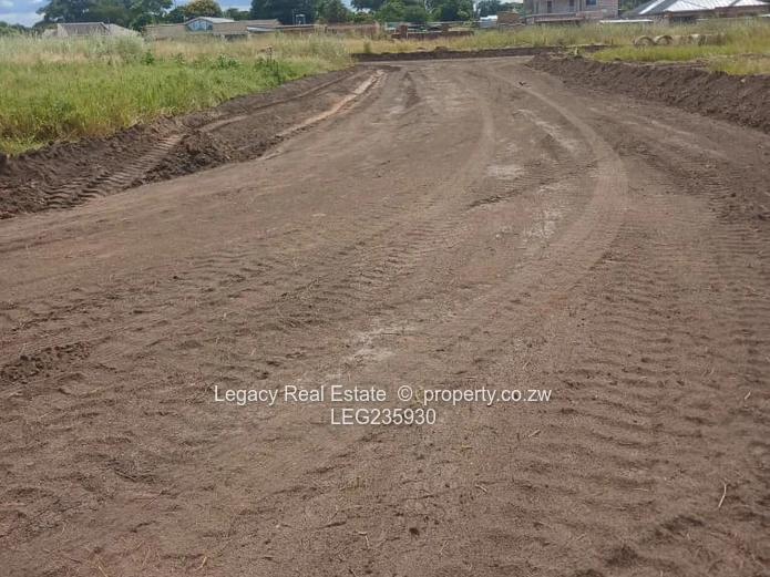 Waterfalls prospect serviced stands with Tarred Roads,Sewer Line and ZESA.
