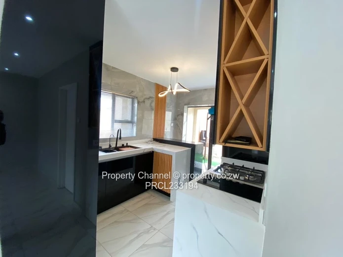 Modern 1-Bed Flat in Pomona, Harare North — Borehole