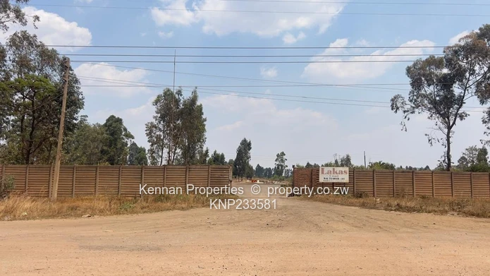 Industrial Stands for Sale   at $125/sq m  - Ranging in Size from an Acre to almost 2 Hectares