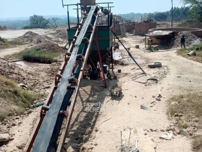 200ha Mazowe Industrial Land — Aggregate Plant, Secure & Subdividable