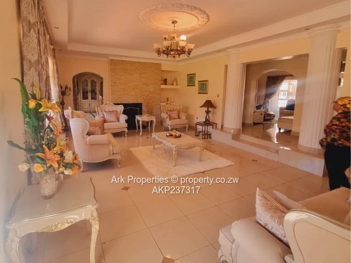 Luxurious 7 Bedroom House For Rent Along Brooke Road, Borrowdale