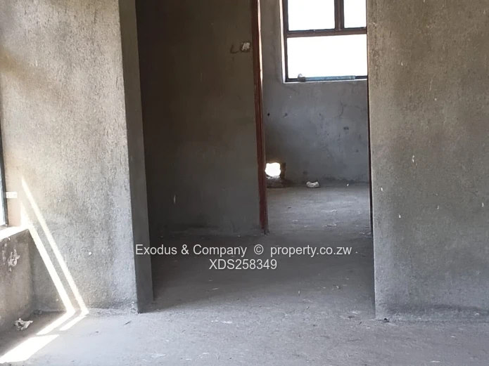 An Incomplete House For Sale In Mabvazuva Estate