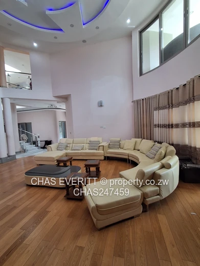 5 Bed Fully Furnished Double Storey House to Rent in Borrowdale Brooke