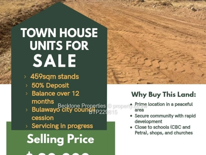 Promising 459m² Land in Bulawayo's Rapidly Developing Area!