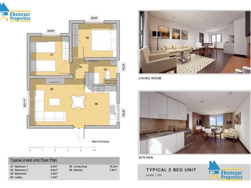 2 Bedroom Garden Flat