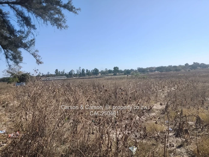 2000 m² Commercial/Industrial Land — Chitungwiza Main Road