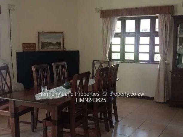 4 bedroomed house to let in Borrowdale Brooke