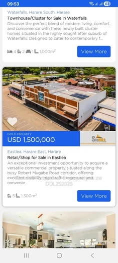 Glen Lorne 3000m² Stand with Brick Shells & Road Access