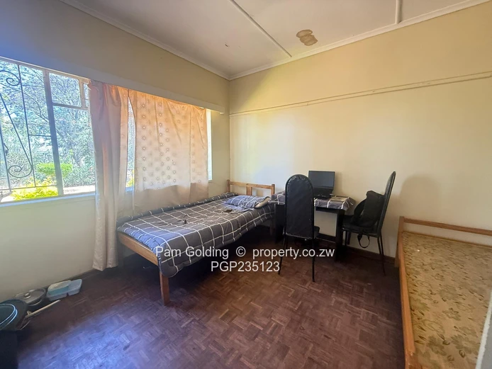 Matsheumhlope house with cottages currently used as Nust student accommodation.