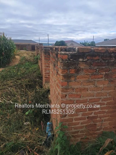 Chinhoyi Rusununguko Incomplete House For Sale