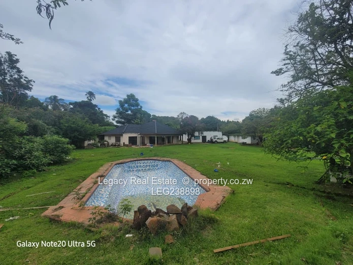 Prestigious Borrowdale Property | Title Deed,Upmarket Pan-Handle Stand Near Sam Levy Village.
