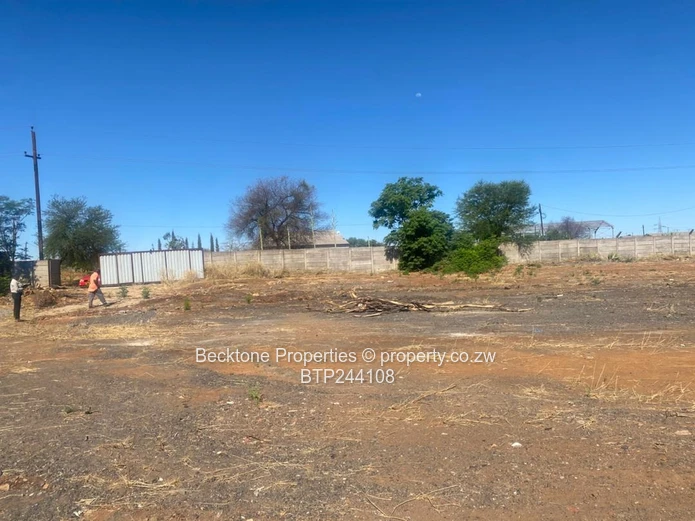 Spacious 2,420m² Walled Industrial Yard with Workshop — Bulawayo CBD
