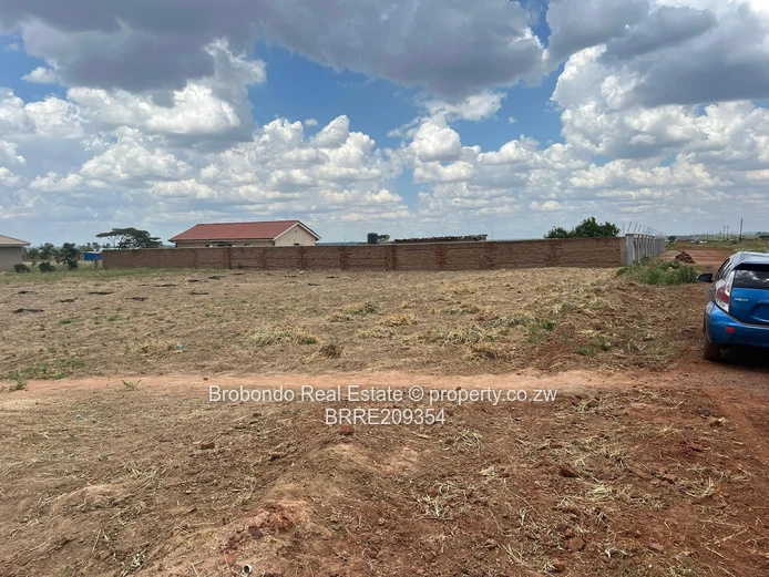 Norton Darwendale views vacant stand.  (Sole Mandate)