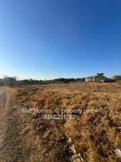 Flat land on the main road 