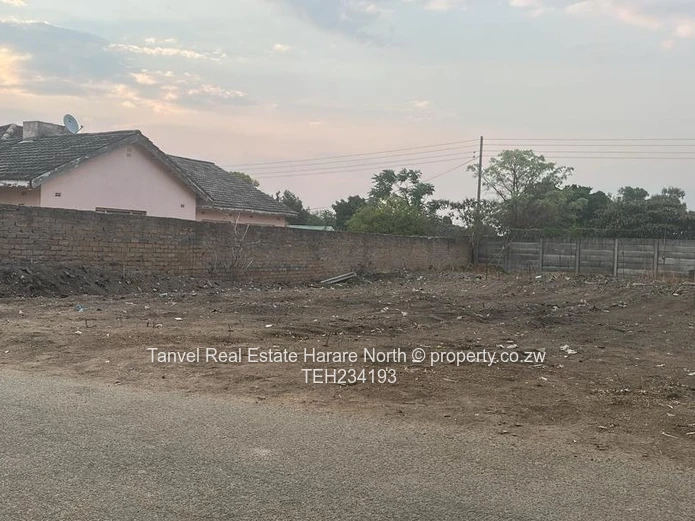Prospect Main way 588sqmtr , well serviced with roads, zesa, sewer, Deed available.30K