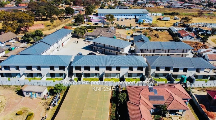 Apartment units in a two storey block of flats for sale in Ashdown Park.
