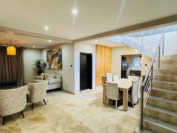 Highlands: Modern 4-Bed Furnished Home with Borehole