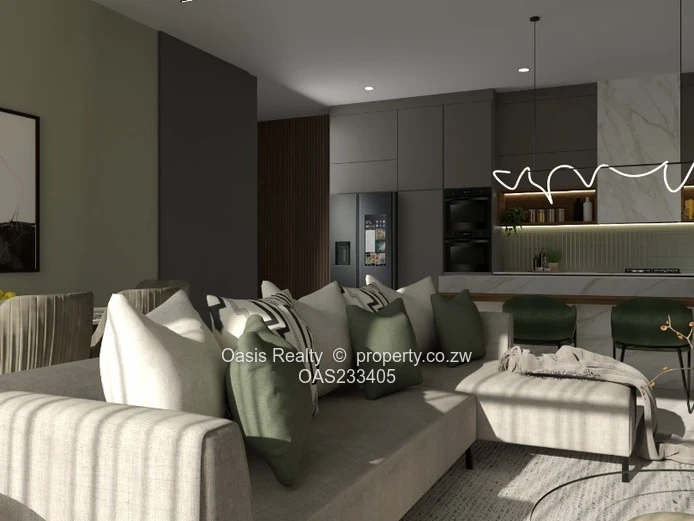 Oasis on the Heights 2 Beds Luxury Apartments For Sale in Victoria Falls