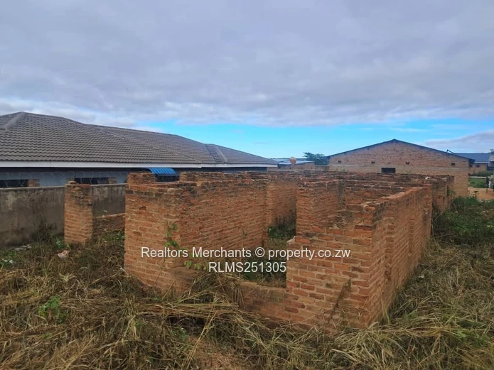 Chinhoyi Rusununguko Incomplete House For Sale