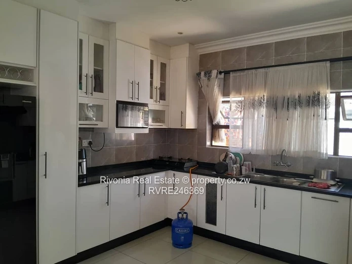 Modern 3-Bed Cluster Waterfalls Harare South — Borehole