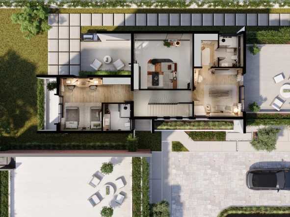 3 Bedroom Garden Flat