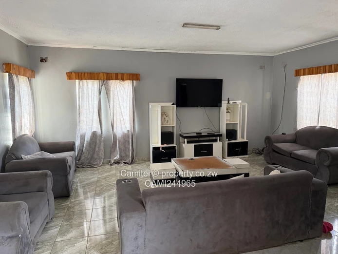 3-Bed House in Matidoda, Harare West — Borehole & Paved Yard