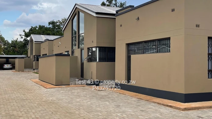 Contemporary 4-Bed Home with Gable Glass Front - Chitungwiza