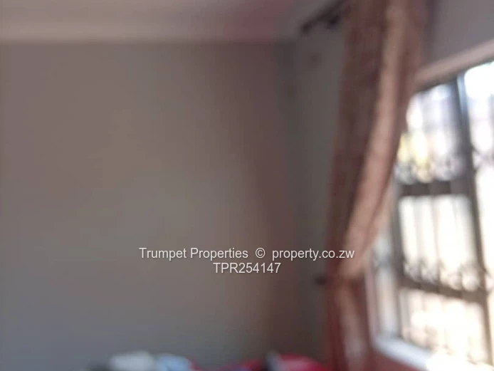 4-Bed Budiriro House — Borehole, Council cession
