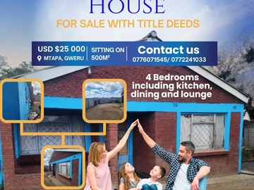 Very cheap house for sale !!