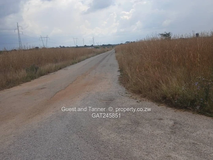 1,000sqm Stand for Sale with Title Deed - Huntersville, Harare South (Sole Mandate)