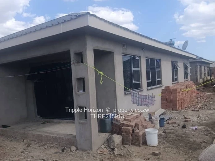 Warren Park D: 4-Bed Partly Finished Home with Borehole