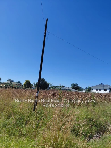 Gweru southview land for development . Surrounded by well developed areas 