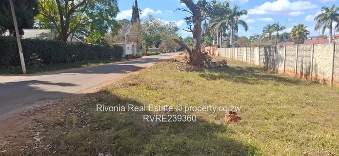 Borrowdale 8119sqm Ideal for cluster development 