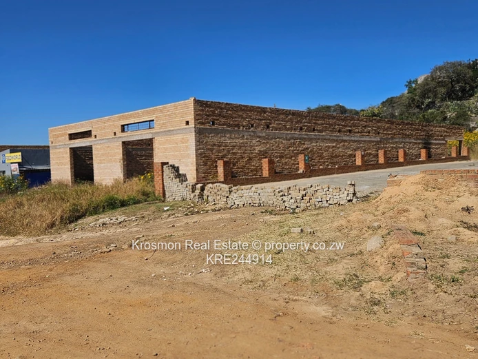 Unfinished Brick Retail Shell on mutare harare  Road — 650m²