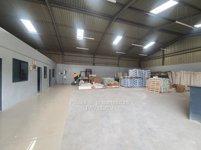 For Let: Premium Warehouse Space with Offices and Storage in Msasa. (Sole Mandate)