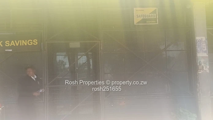 Main-Road Retail Shop in Mufakose — 100m², Loading Bay