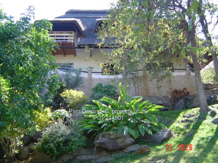Spacious Double-Story Thatch Home in Kariba