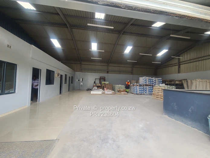 For Let: Premium Warehouse Space with Offices and Storage in Msasa. (Sole Mandate)